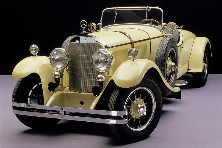 90 Jahre ist 2016 der Zusammenschluss von Daimler und Benz zu Mercedes-Benz her. Im Bild:  der erste Mercedes Sportwagen Typ 630 aus dem Jahr 1926. (Foto: Hersteller)