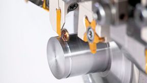 Iscar erweitert sein zweischneidiges Abstechsystem «DO-GRIP» um drei besonders schmale Schneideinsätze. (Bild: Iscar)