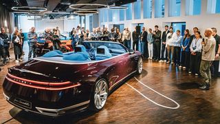 Pure Eleganz: Europa-Premiere des Konzeptfahrzeug Genesis X Gran Convertible Anfang Mai in München. (Bild: Jules Foto Garage)