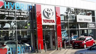 Attraktiver Neuzugang: Das Toyota-Autohaus Schneider in Darmstadt gehört ab 1. April zur Wächtersbacher Nix-Gruppe. (Foto: Nix)