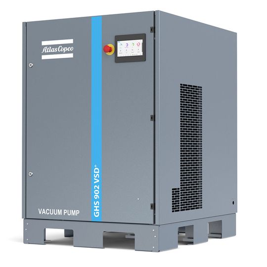 Mit der Einführung der Vakuumpumpenreihe GHS VSD⁺ hat Atlas Copco die Vakuumtechnologie auf ein neues Niveau gehoben.(Bild:  Atlas Copco Vacuum Technique)