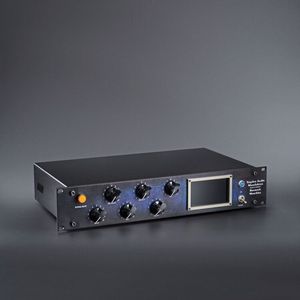 Ergebnis des Entwicklungsprozesses für den Bus-Kompressor und Mastering-Equalizer „Crème“ ist ein zweiteiliges Stahlgehäuse, das im Stanz-/Blechbiegeverfahren mit schwarzer Pulverbeschichtung entsteht. (Bild:  Bopla Gehäuse Systeme GmbH)