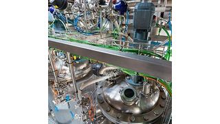 Production plants for fermentation-generated cystine at Wacker’s site in León.  (Wacker)