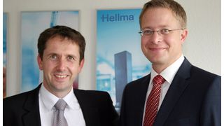 Mit dem neuen Technischen Leiter stellt Hellma die Weichen für die Zukunft. (Bild (v.l.n.r.): Lutz Mayer, Geschäftsführer, Holm Kändler, Technischer Leiter von Hellma) (Archiv: Vogel Business Media)