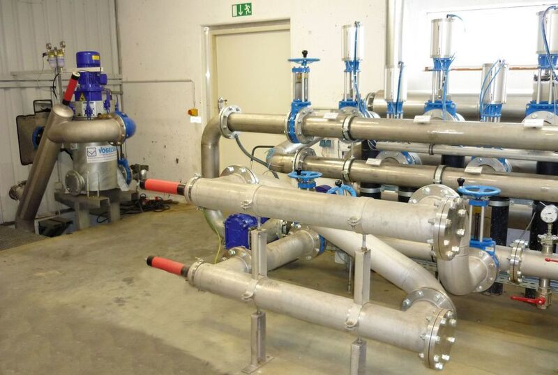 BioCrack-System auf einer Biogasanlage – Substratbehandlung bei der Fermenterumwälzung  (Bild: Vogelsang)
