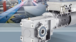 Siemens präsentiert Simogear-Getriebemotoren mit integriertem Frequenzumrichter Sinamics G110M (Siemens)