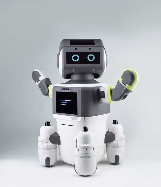 Der Roboter soll Kunden selbständig Informationen geben. (Hyundai)