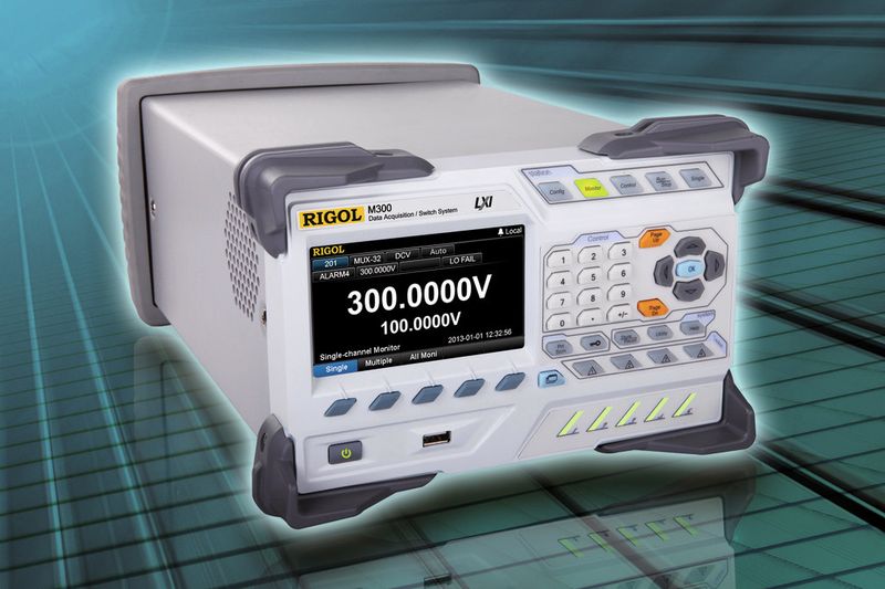 Datenlogger: Das Datenerfassungs-/Datenlogger-System M300 ist modular aufgebaut und bietet 16 bis maximal 320 Kanäle. (Rigol)