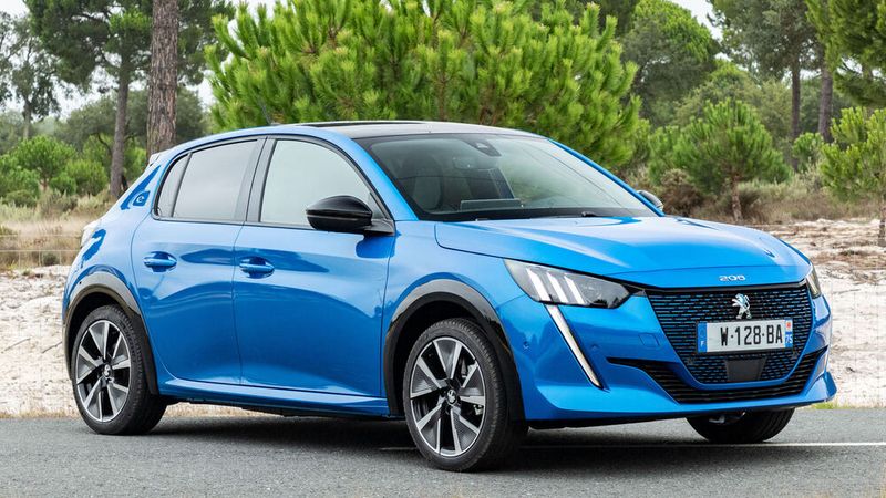 Elektroautobestseller in Europa, Platz 4: Peugeot E-208. (Bild: Peugeot)