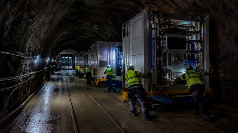 Symbolbild: Liegt die Zukunft der digitalen Souveränität und der hochsicheren IT-Infrastruktur tatsächlich unter der Erdoberfläche?(Bild:  Dall-E / Paula Breukel / KI-generiert)