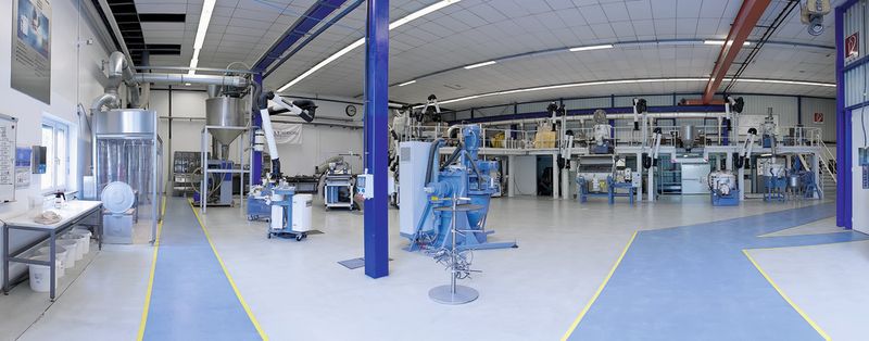 Im Technikum für Mischtechnologie wurden die neuen Mischer entwickelt. (Zeppelin)