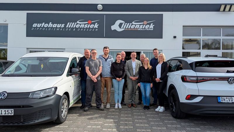 Kein Showroom, kein Wartebereich, nur der reine Service: In der Service Factory von Liliensiek in Dresden finden Gewerbekunden das, was sie brauchen. (Bild: Rosenow – VCG)