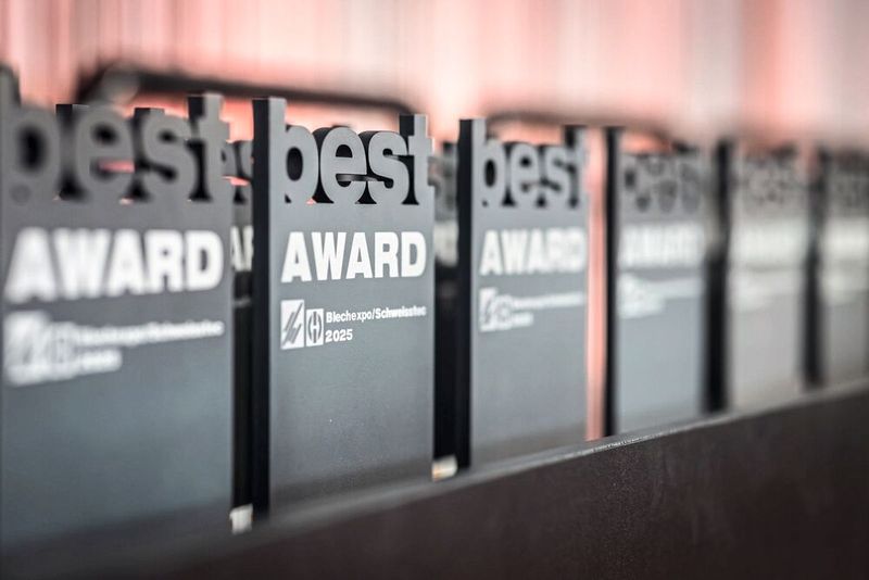 Impressionen der Verleihung des „best Award“ 2025 am ersten Messetag. (Bild: Jürgen Biniasch)