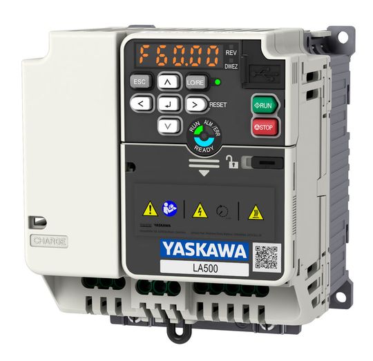 Mit dem LA500 stellt Yaskawa einen neuen Frequenzumrichter speziell für Liftantriebe vor. Mit dem LA500 stellt Yaskawa einen neuen Frequenzumrichter speziell für Liftantriebe vor.