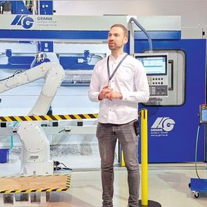 Philipp Grimme (links), Geschäftsführer, und Bernd Settele. (Bild: HG Grimme SysTech)