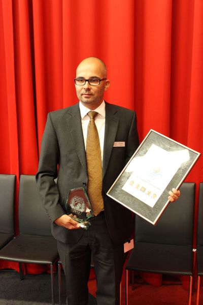 Freut sich über den Award für die Lösung Connected Mobile Experience: Christian Gauer, Cisco Systems (Vogel IT-Medien)