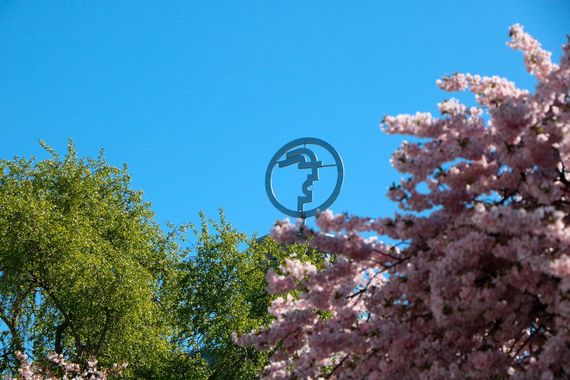 Die Hannover Messe eröffnete bei sonnigem Frühlingswetter. 