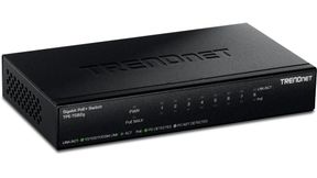 Acht Gigabit-Ports im lüfterlosen Metallgehäuse: Die Hardware-Revision V3 des TPE-TG82g zielt auf kompakte Wand- und Tischinstallationen in geräuschsensiblen Arbeitsumgebungen. (Bild: Trendnet)