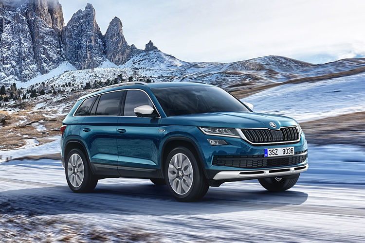 Skoda zeigt neue Varianten des Kodiaq – etwa den Scout. (Skoda)