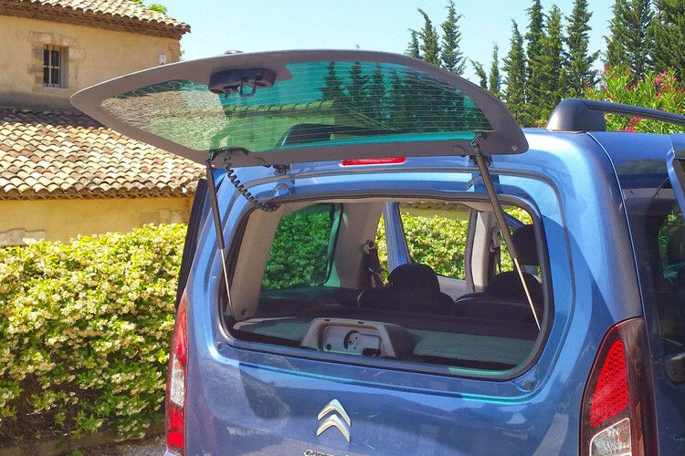 Die Heckscheibe lässt sich seperat öffnen. (Citroën)