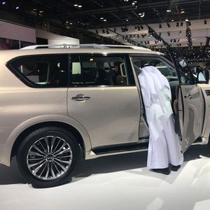 Das Flaggschiff der japanischen Nobelmarke sorgt für neugierige Blicke.(Bild:  SP-X/Michael Specht)