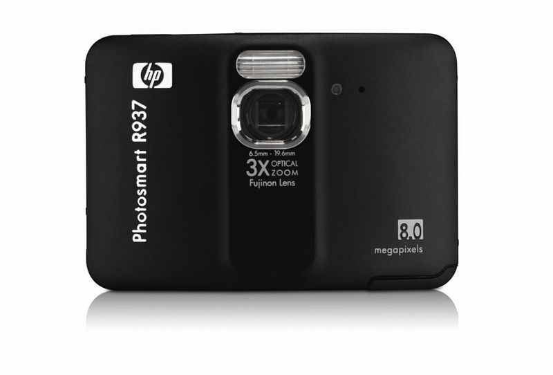 Das Flaggschiff der drei neuen HP Modelle ist die Photosmart R937, die Fotos auch für den eMail-Versand fit macht. (Archiv: Vogel Business Media)