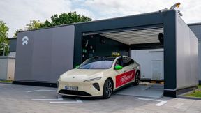 Nio hat im September 2025 in Hamburg die 21. Akkuwechselstation in Deutschland eröffnet. (Bild: Nio Deutschland)