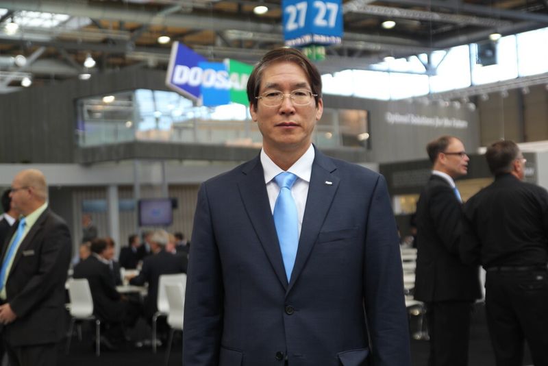 Key European markets for Doosan VP Jaeyoon Lee are Italy, UK and German (Bild: Fouhy)