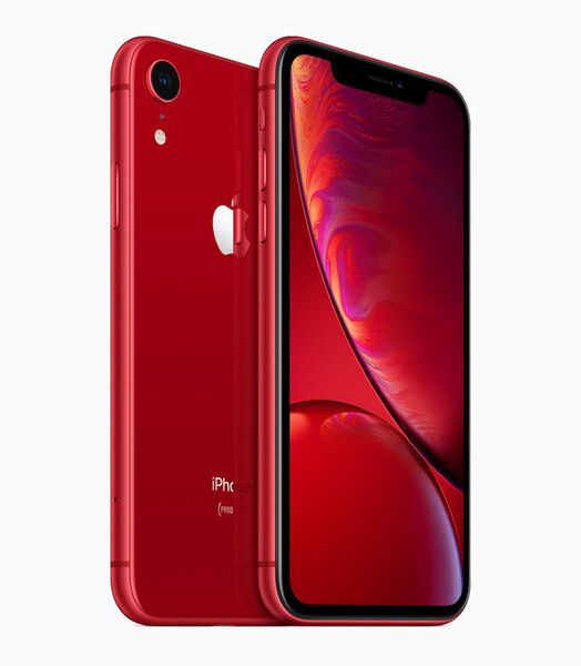 Auch in Rot wird es das iPhone Xr geben. (Apple)