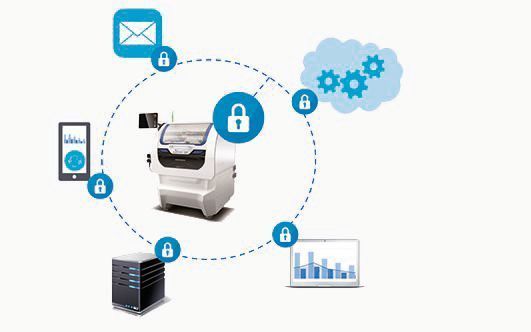 Die Basis der Industrie 4.0 bildet bei Studer die Vernetzung von Maschine, Logistik, Produkt und den Geschäftssystemen der Kunden. (United Grinding Group/Studer)