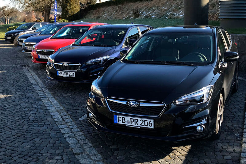Subaru beginnt Mitte Februar 2018 mit den Auslieferungen des neuen Impreza. (Seyerlein / »kfz-betrieb«)