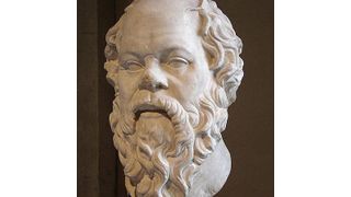 Der griechische Philosoph Sokrates (469 v. Chr. - 399 v. Chr.) setzte auf den Dialog als Mittel zur Erkenntnisgewinnung und Wissensvermittlung. Seine Methode hat sich bis heute bewährt. (Eric Gaba, Wikimedia Commons)