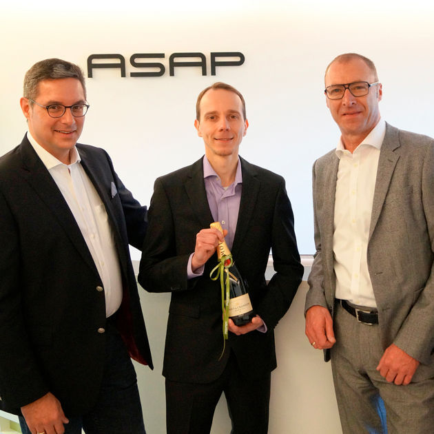 ASAP stellt 1000. Mitarbeiter ein
