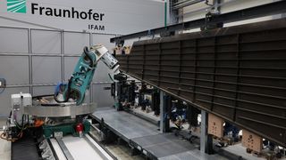 Konstrukcje lekkie dla elementów o dużych rozmiarach (Bild: Fraunhofer IFAM)