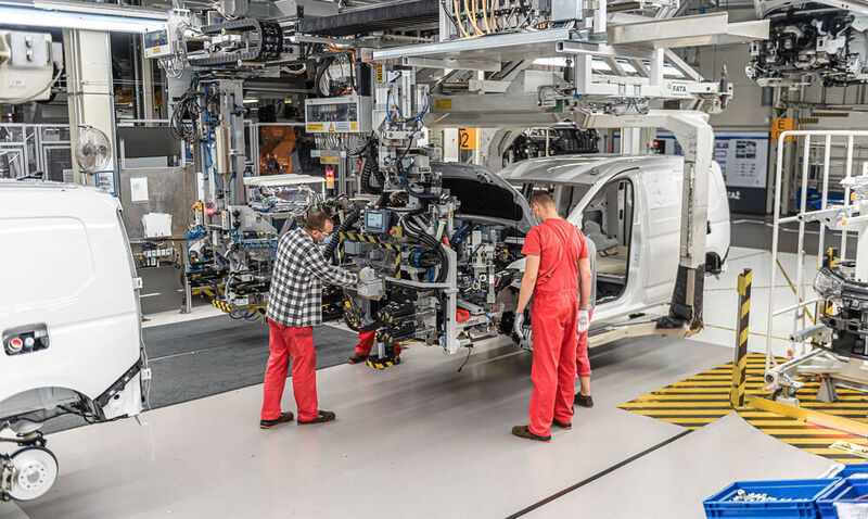 Rund 3.000 Mitarbeiter hat der Automobilhersteller auf das neue Modell geschult. (Volkswagen)