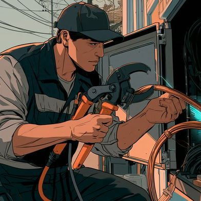 Die Debatte betrifft den Start der Kupfer-Glas-Migration. BREKO und Bundesnetzagentur setzen dafür unterschiedliche Ausbauschwellen an. (Bild: Midjourney / KI-generiert)