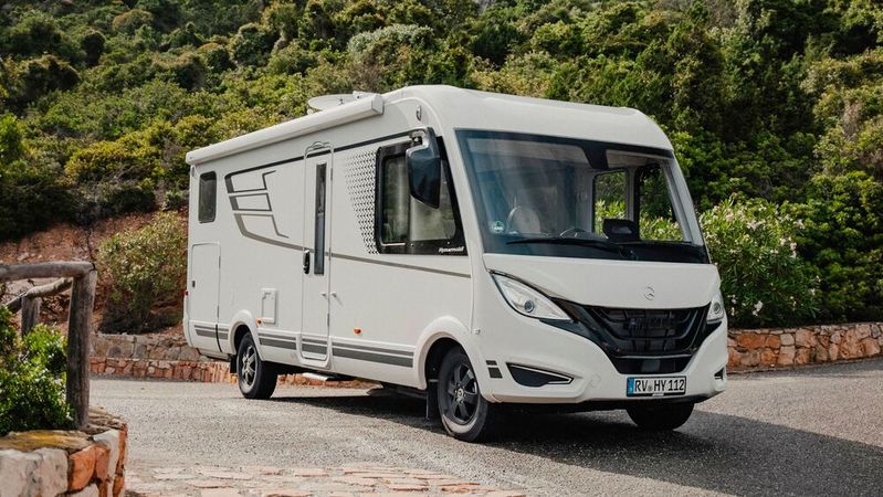 Hymer hat seine B-Klasse, hier die rund 7,40 Meter lange Version MC 680I, in vielen Details überarbeitet.(Bild:  Hymer)