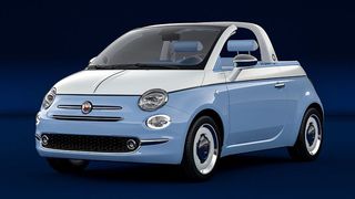 Fiat will den 500 „Spiaggina by Garage Italia" in Kleinserie auflegen. (Bild: Fiat)