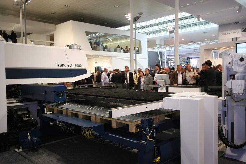 Rückblick: Impressionen von der Euroblech 2012. (Bild: Euroblech)