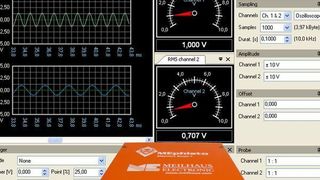 Die Software bildet alle Instrumente als virtuelle Frontpanels am PC ab. Bild: Meilhaus (Archiv: Vogel Business Media)