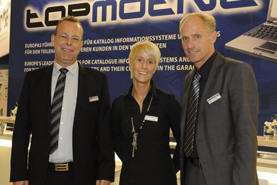 Reinhard Bleicken, Kirsten Prüß und Dirk Starke von Topmotive (Archiv: Vogel Business Media)