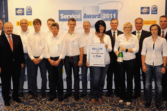 3. Platz Kategorie Nfz: Autohaus Oppel GmbH, Ansbach. (Archiv: Vogel Business Media)