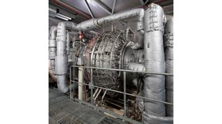 Die neue Gasturbine im Chemiepark Gendorf (Fotodesign Heiner Heine / Infraserv Gendorf)