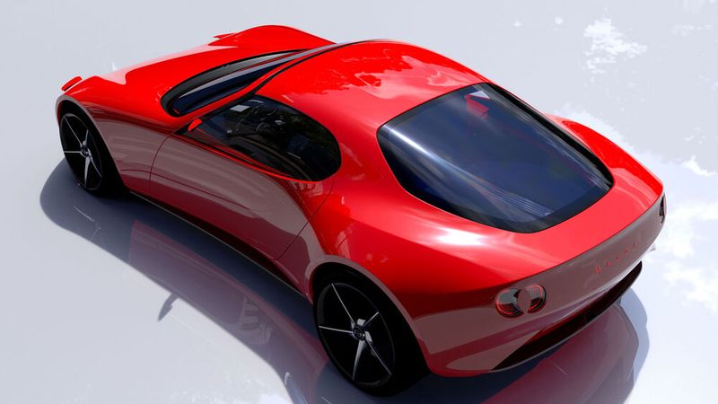 Das Heck des Iconic SP fällt knackig aus. (Bild: Mazda)