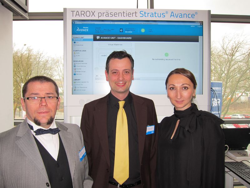 v. l.:  Georg Dier, Patrick Skware und Zehra Balkic, Stratus (IT-BUSINESS)