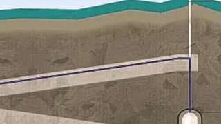 A sketch of the Hybrit hydrogen storage pilot project in Luleå, Sweden.   (Vattenfall)