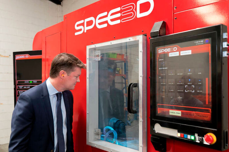 La Spee3D est concue et fabrique e à Melbourne en Australie. (Speed 3)