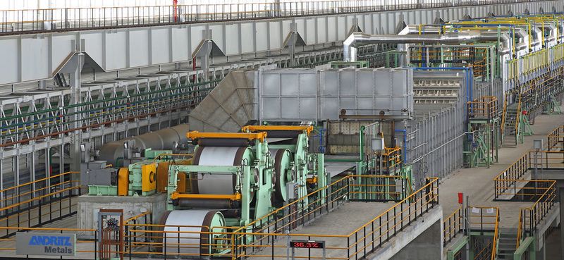 Für den Bau einer schlüsselfertigen Glüh- und Beizlinie für Kaltband setzt der weltgrößte Edelstahlhersteller Acerinox aus Spanien auf den österreichischen Lieferanten Andritz. (Bild: Andritz)