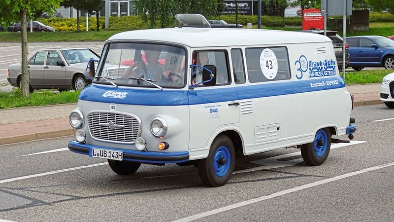Der Transporter aus dem Osten: Barkas B 1000. (Bild: Zietz/»kfz-betrieb«)