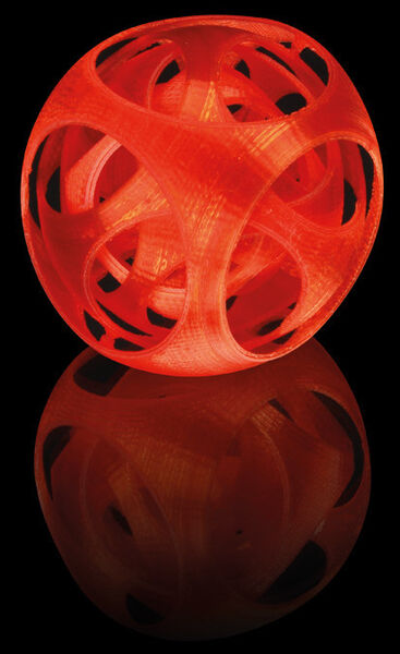 Erstellt mit 3D-Drucker Velleman K8200: Die Thermoplaste als Werkstoff für die 3D-Objekte sind bei reichelt in zahlreichen Farben erhältlich (Bild: Velleman nv)